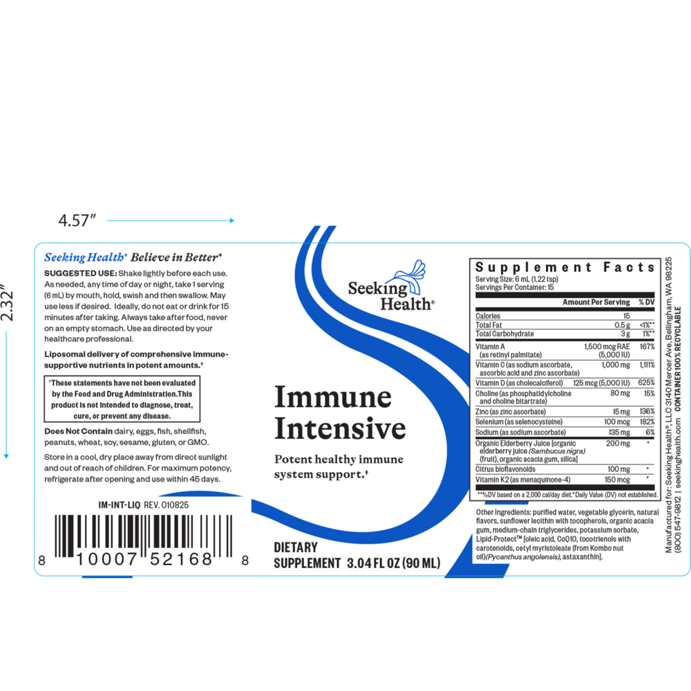 Product image for Immune Intensive.