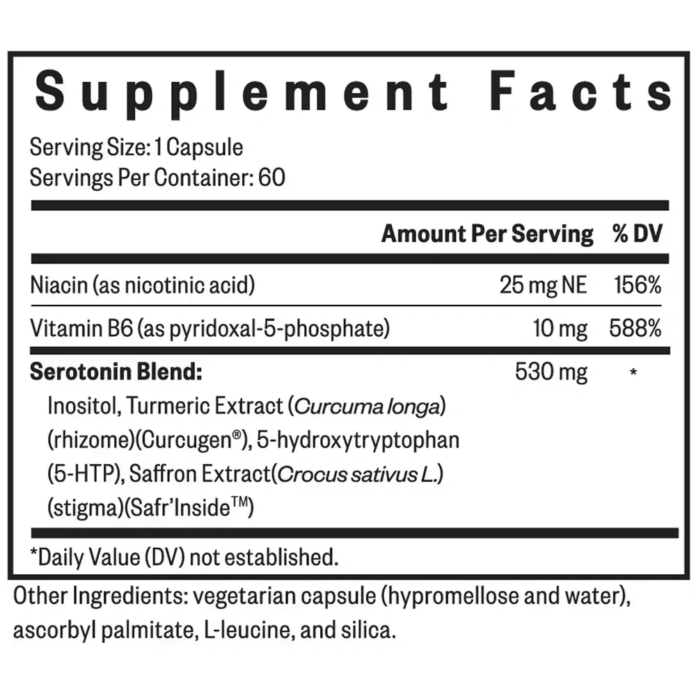 Product image for Serotonin Nutrients.