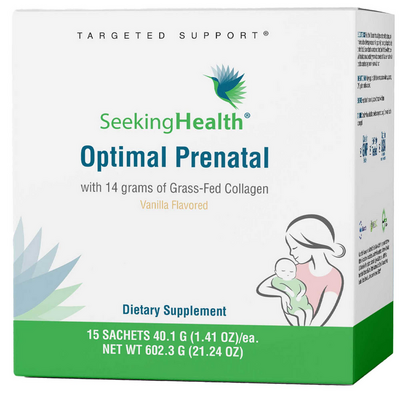 Optimal Prenatal with Collagen, Vanilla 15 sachets