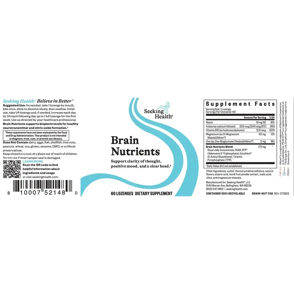 Product image for Brain Nutrients.