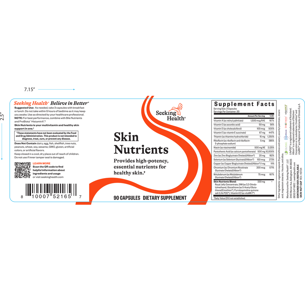 Product image for Skin Nutrients.