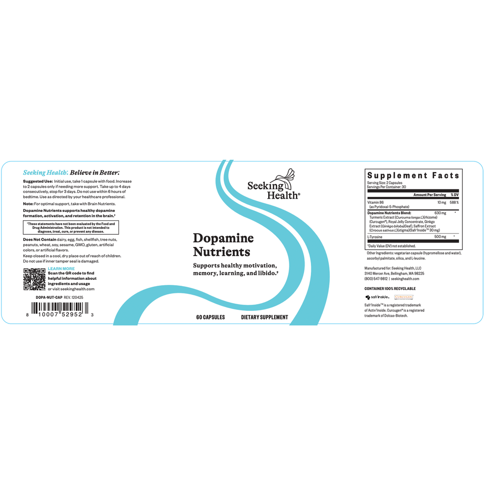Product image for Dopamine Nutrients.