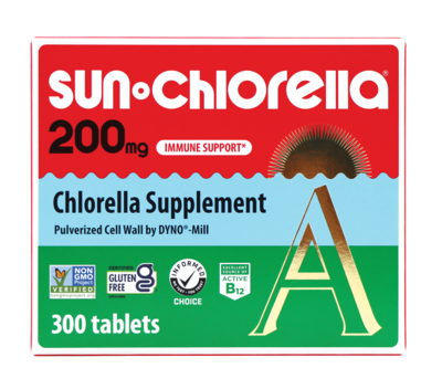 Sun Chlorella 200mg 300 tablets