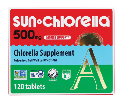 Sun Chlorella 500mg 120 tablets