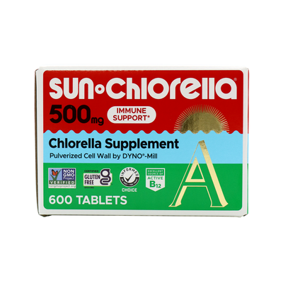 Sun Chlorella 500mg 600 tablets