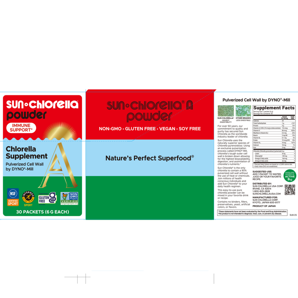 Product image for Sun Chlorella Powder.