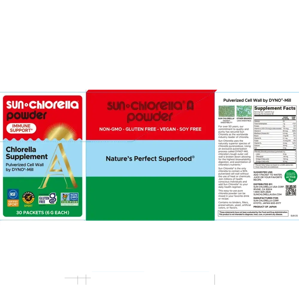 Product image for Sun Chlorella Powder.