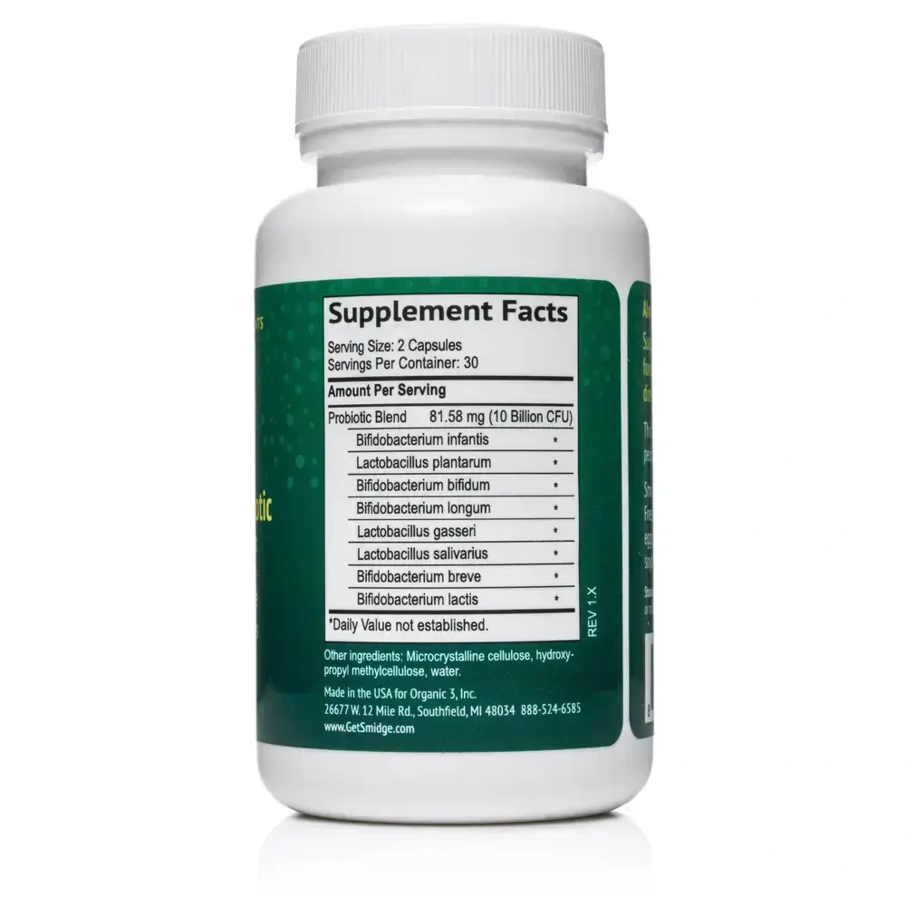 Product image for Smidge® Sensitive Probiotic.
