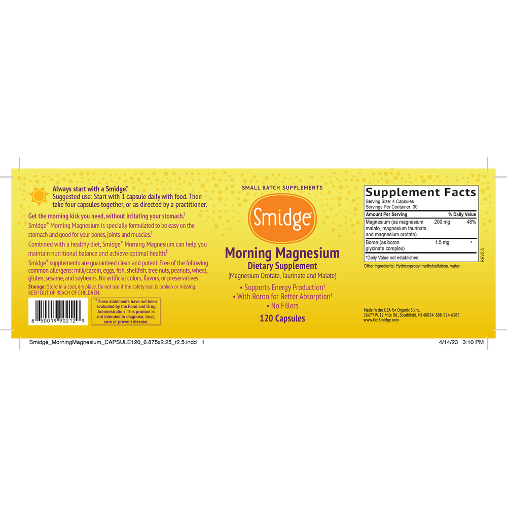 Product image for Smidge® Morning Magnesium.