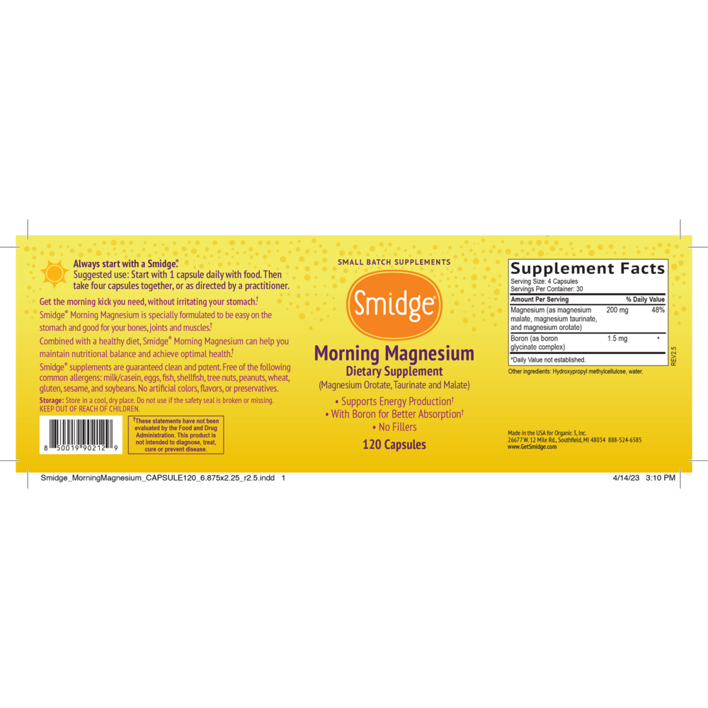 Product image for Smidge® Morning Magnesium.