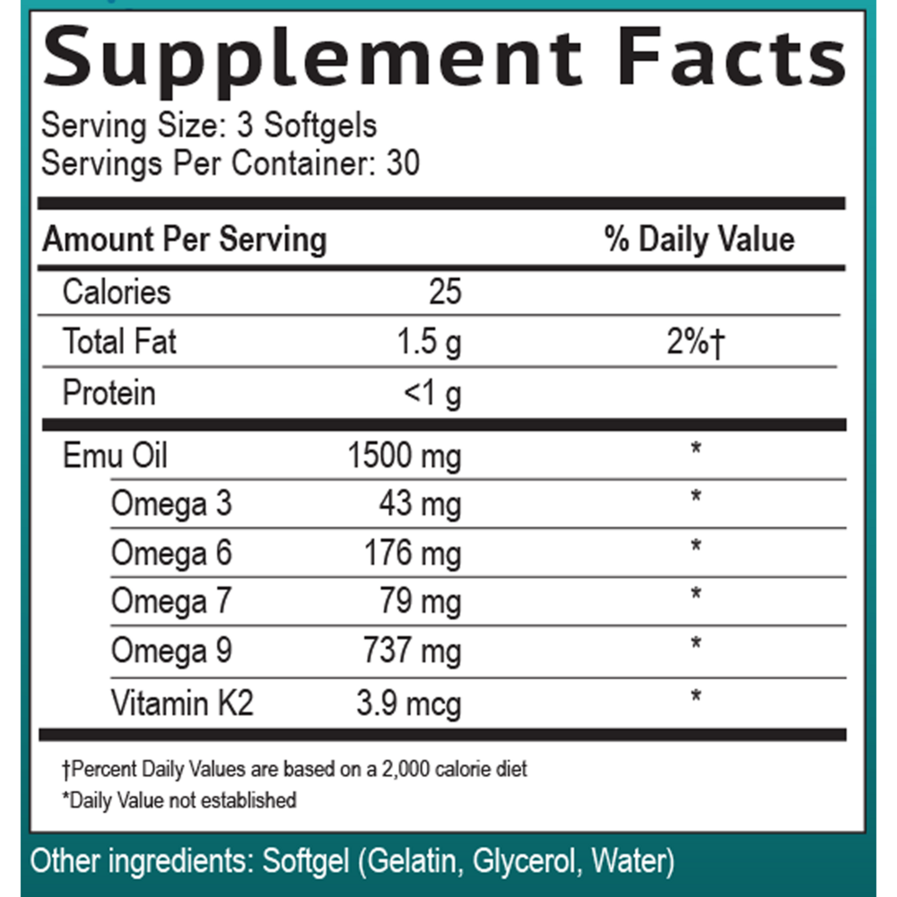 Product image for Australian Emu Oil.