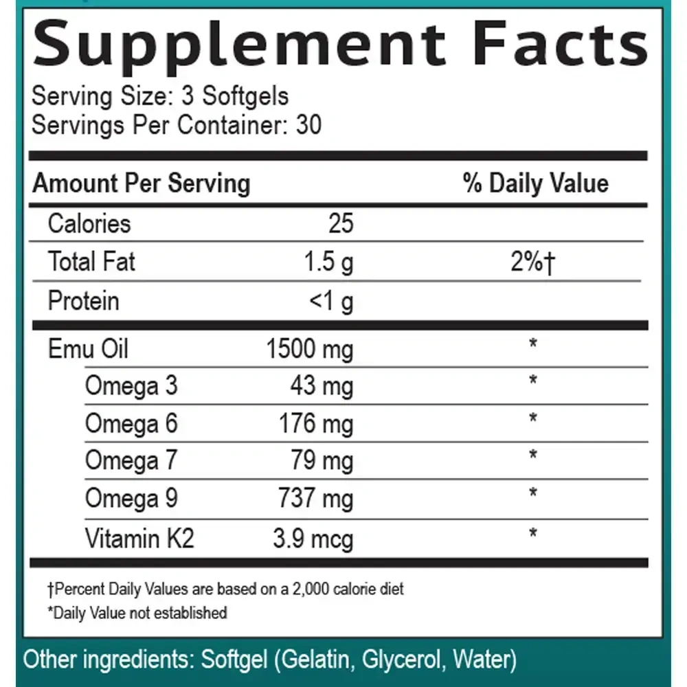 Product image for Australian Emu Oil.
