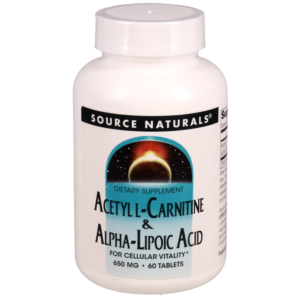 Acetyl L-Carnitine & Alpha-Lipoic Acid product image