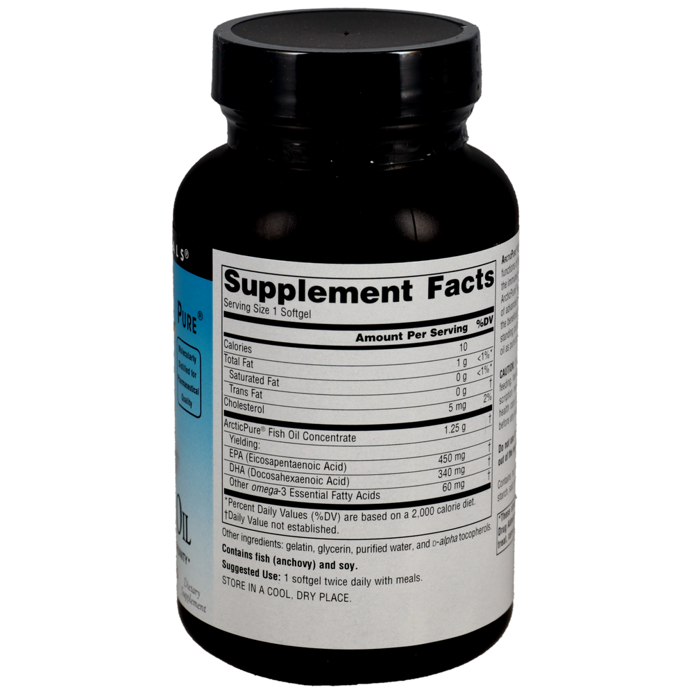 Product image for ArcticPure® Ultra Potency Omega-3 Fish Oil.