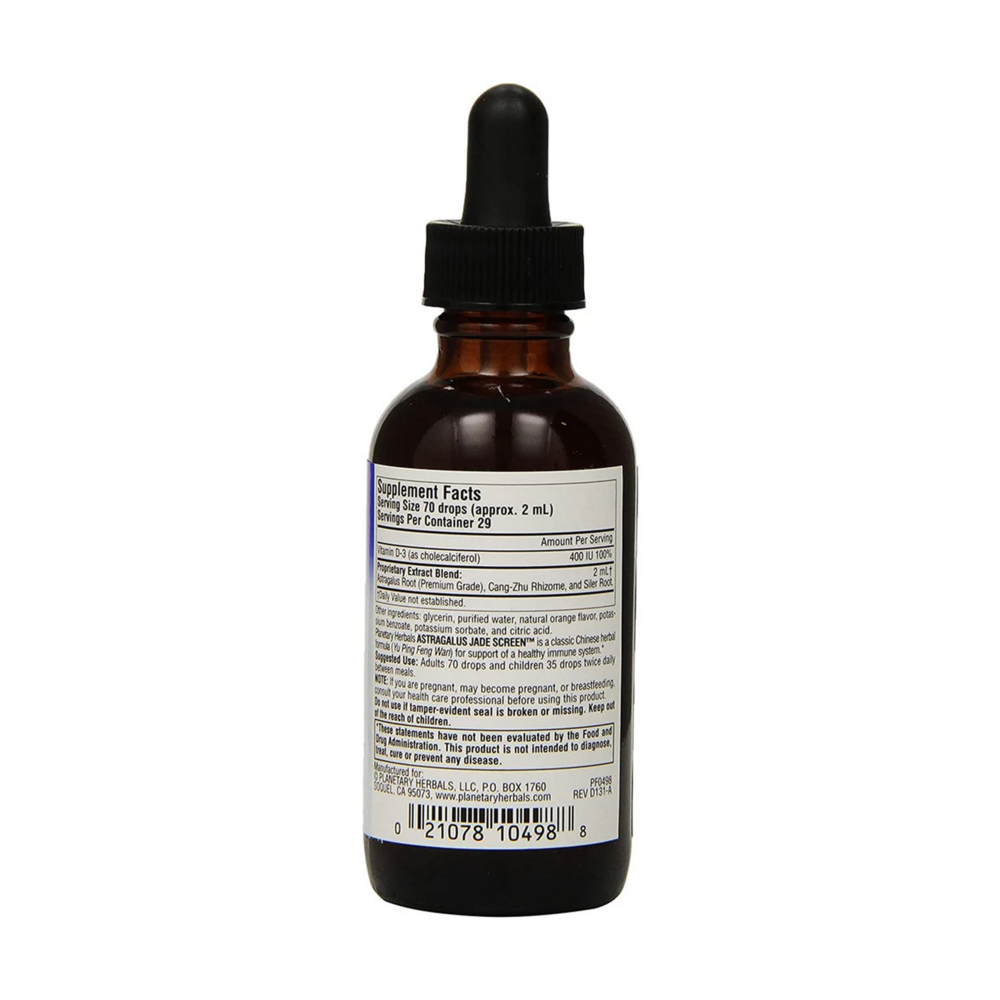 Product image for Astragalus Jade Screen.