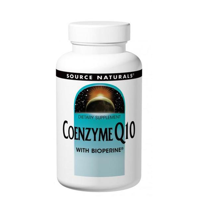 Co-Q10 100mg with Bioperine (60 Softgels) by Source Naturals