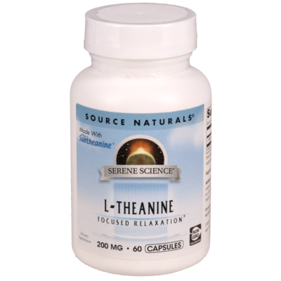 L-Theanine 200mg 60 capsules