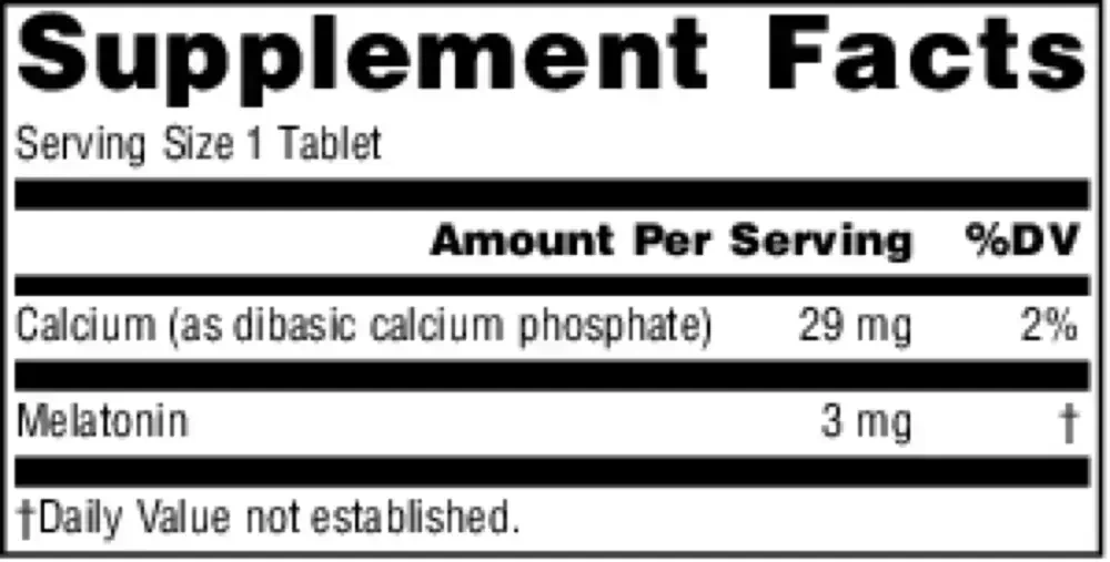Product image for Sleep Science® Melatonin 3mg Time Release.