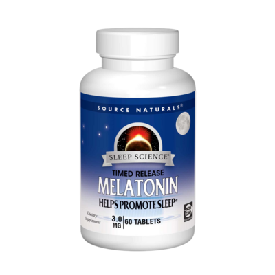 Sleep Science® Melatonin 3mg Time Release 60 tablets Sleep Science® Melatonin 3mg Time Release 60 tablets