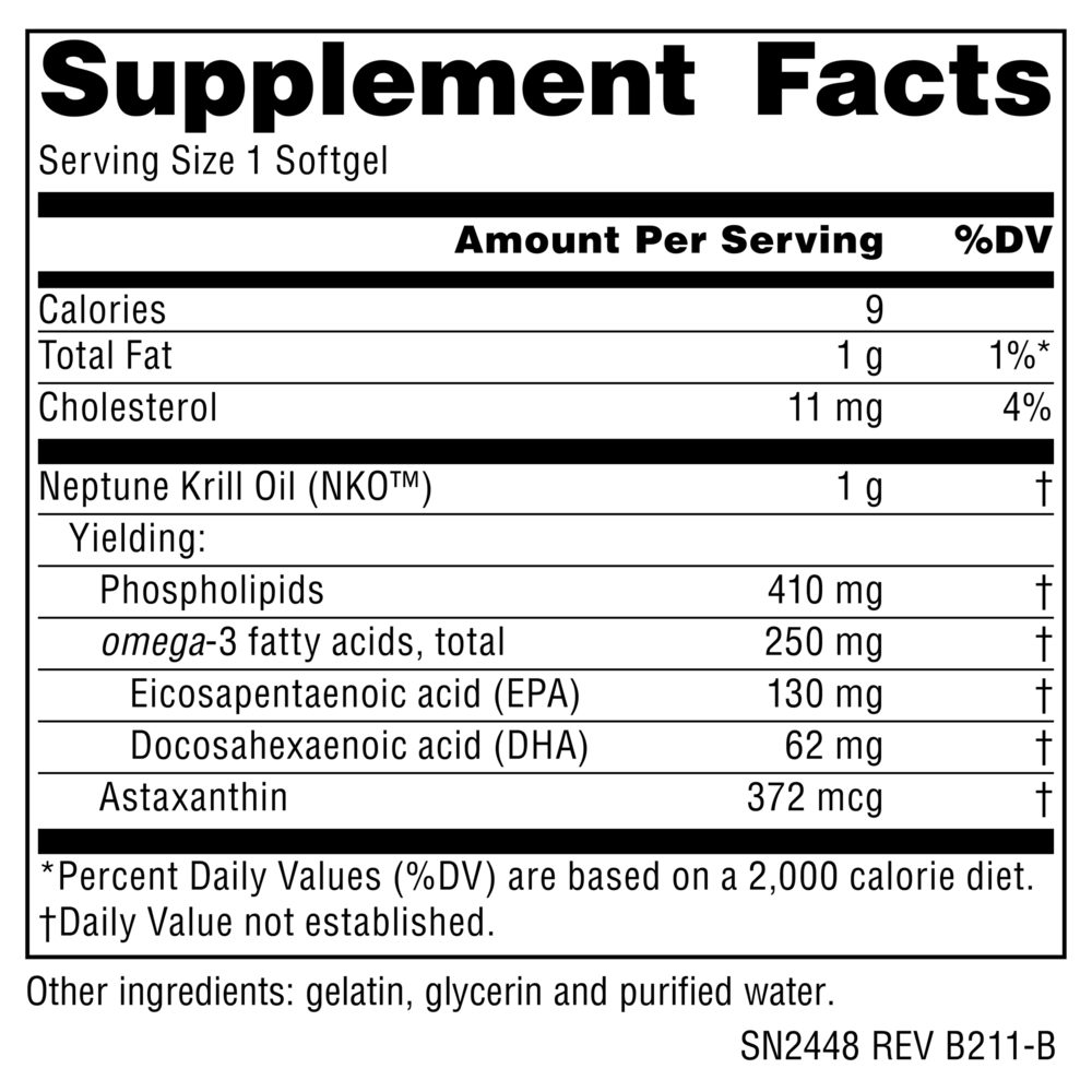 Product image for NKO® Neptune Krill Oil 1000mg.