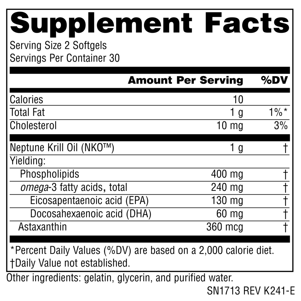 Product image for NKO® Neptune Krill Oil 500mg.