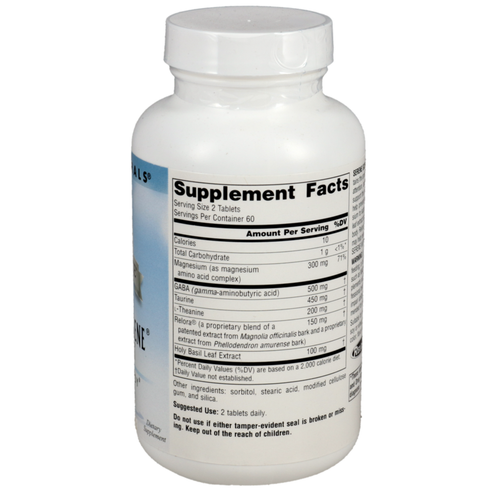 Product image for Serene Science® Theanine Serene® with Relora®.