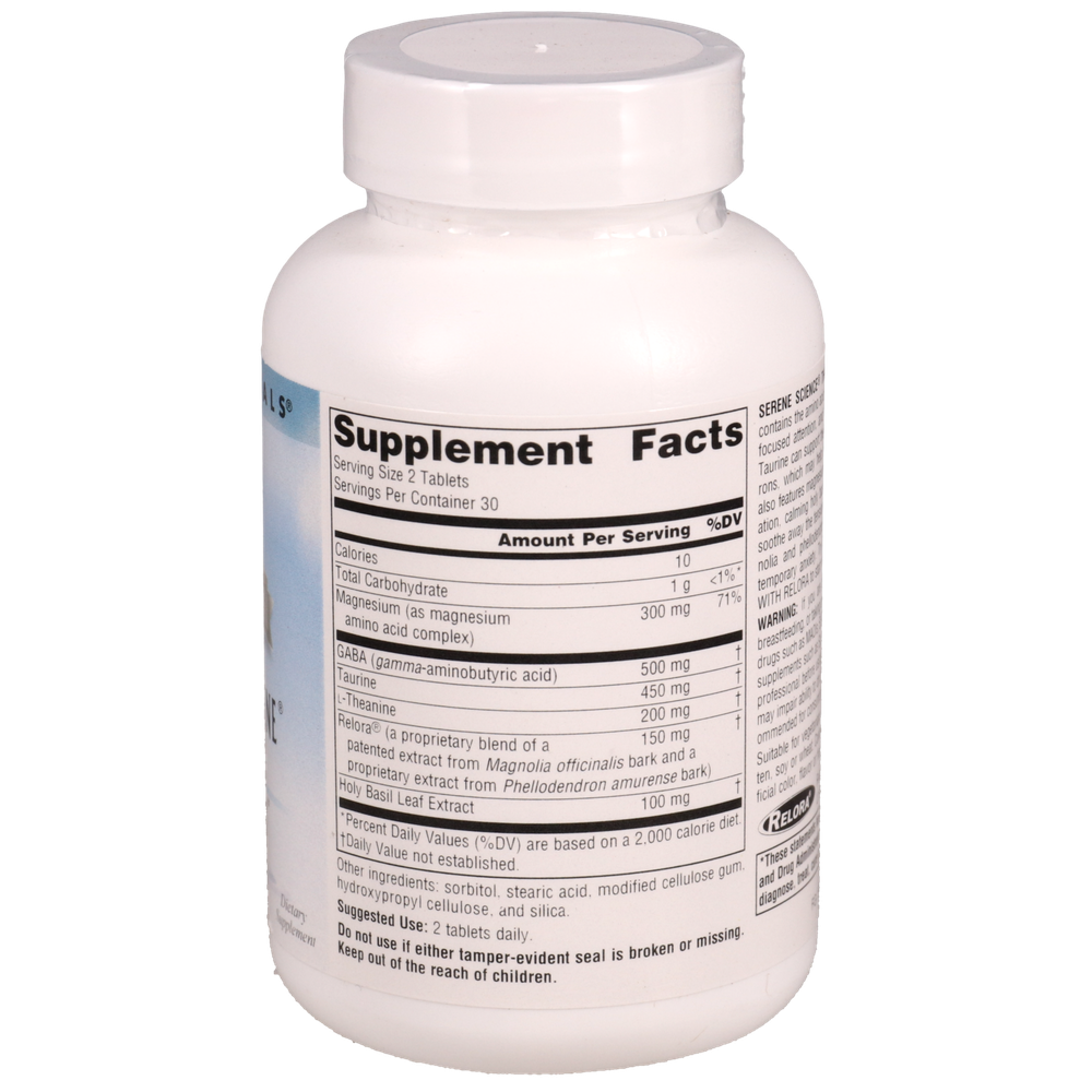 Product image for Serene Science® Theanine Serene® with Relora®.