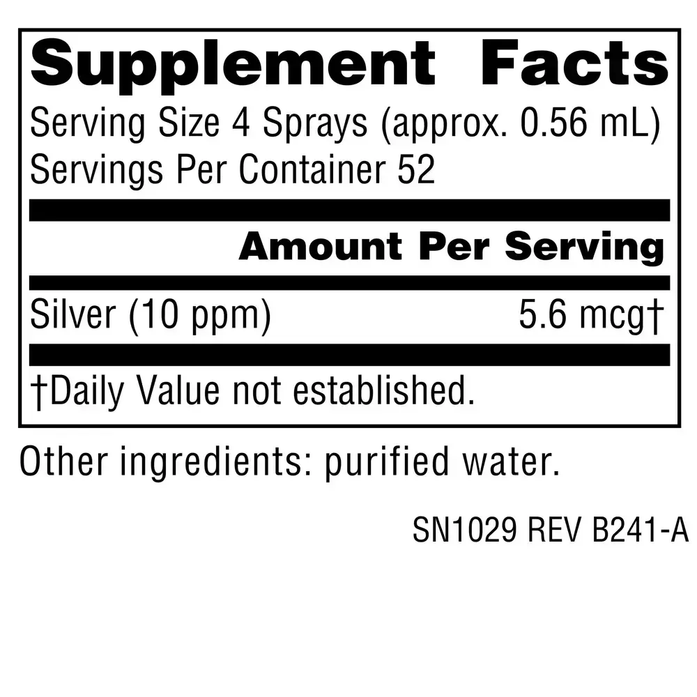 Product image for Wellness Colloidal Silver™ Nasal Spray.