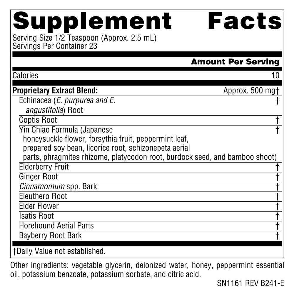 Product image for Wellness Herbal Resistance Alcohol Free.
