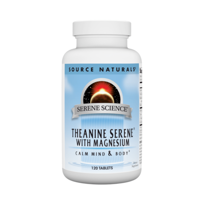 Serene Science® Theanine Serene® with Magnesium 120 tablets
