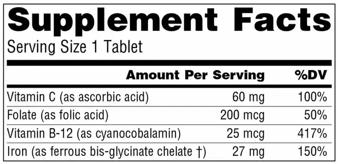 Product image for Ferrochel¨ Advanced 27mg.