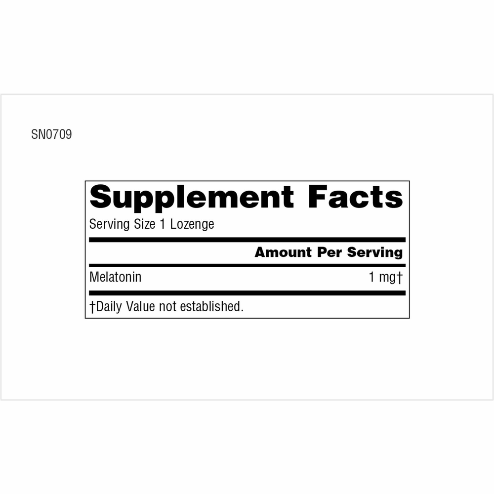 Product image for Melatonin 1mg - Peppermint.