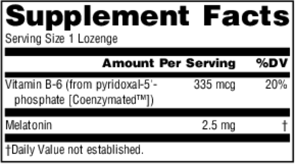 Product image for Melatonin 2.5mg - Orange.