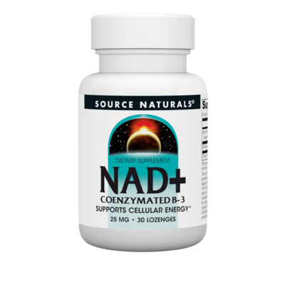 NAD+ Coenzymated™ B-3 25 mg 30 lozenges