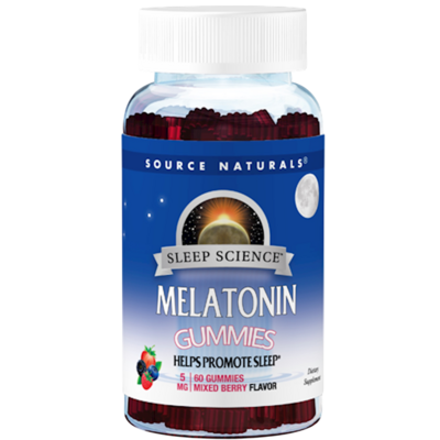 Sleep Science® Melatonin 5 mg Mixed Berry 60 gummies