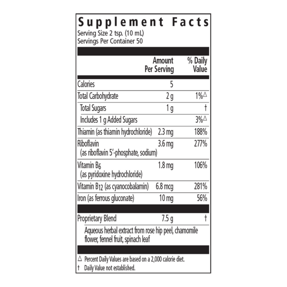 Product image for Floradix® Floravital® Iron + Herbs Liquid Iron and Vitamin (Vegan).