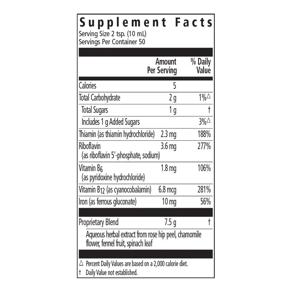 Product image for Floradix® Floravital® Iron + Herbs Liquid Iron and Vitamin (Vegan).