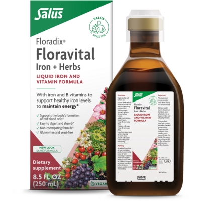 Floravital Iron & Herbs Yeast-Free 250 Milliliters