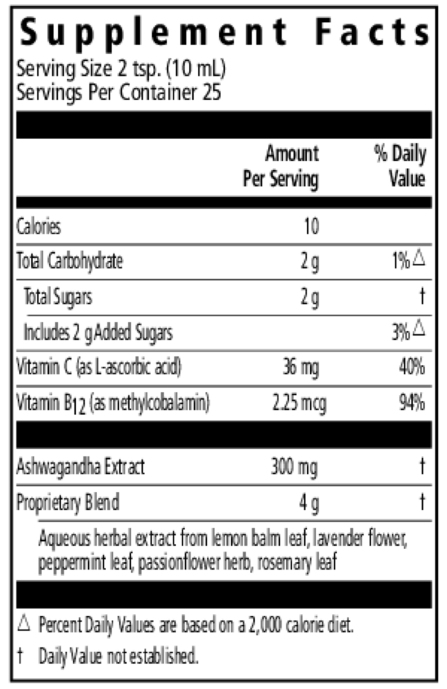 Product image for Floradix Ashwagandha Liquid.