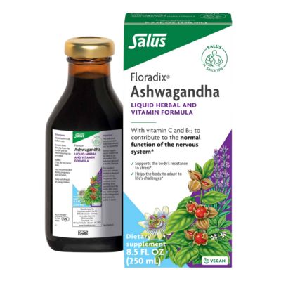 Floradix Ashwagandha Liquid 250 Milliliters