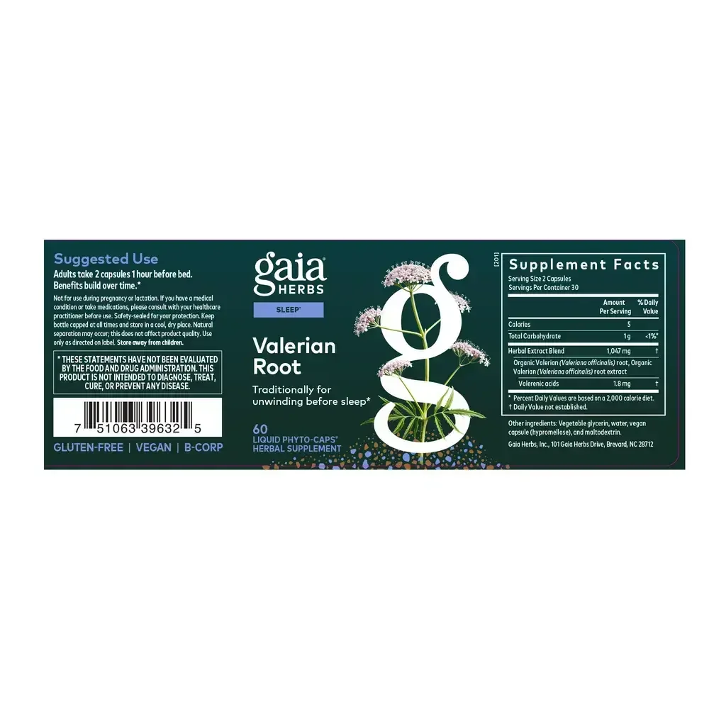 Product image for Valerian Root.