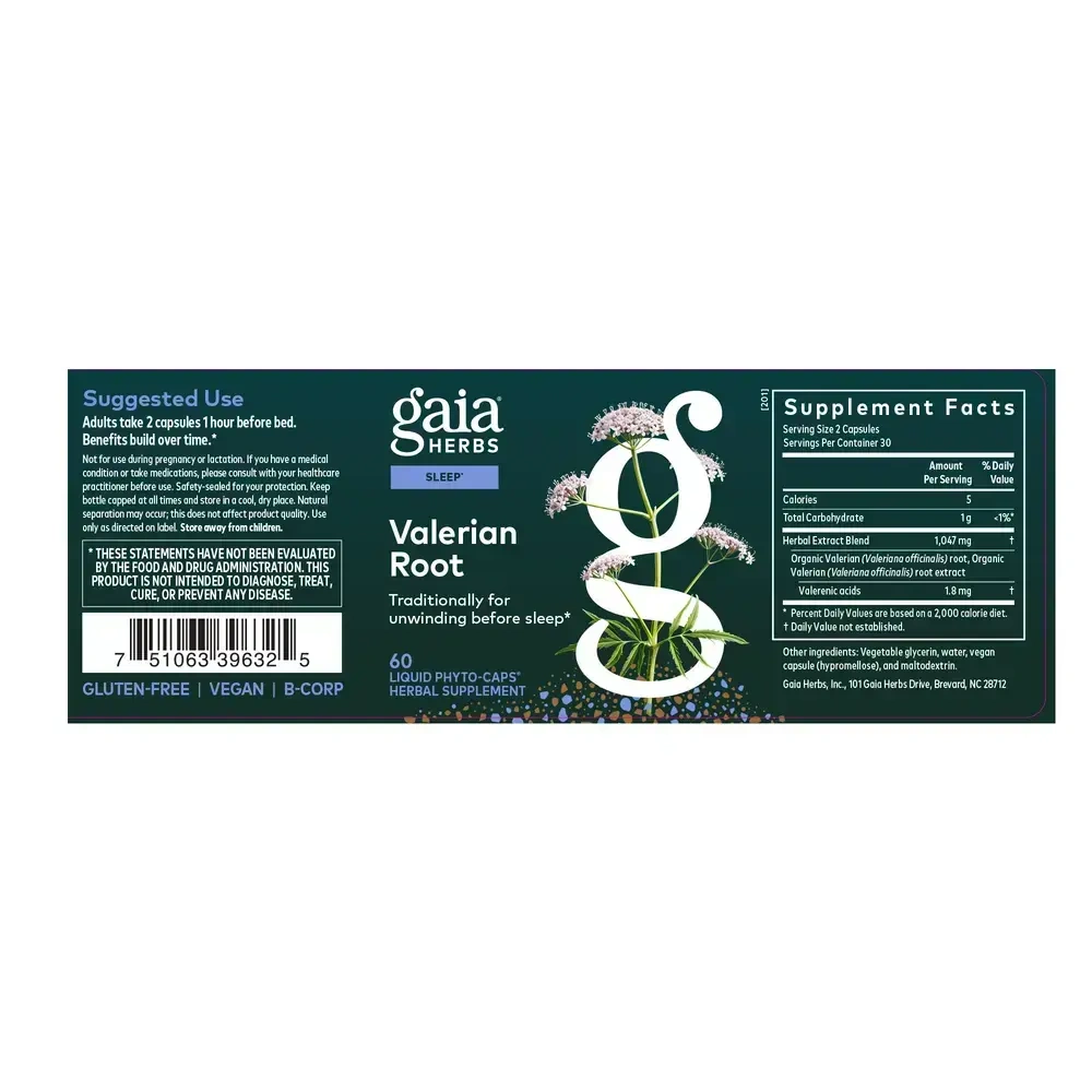 Product image for Valerian Root.