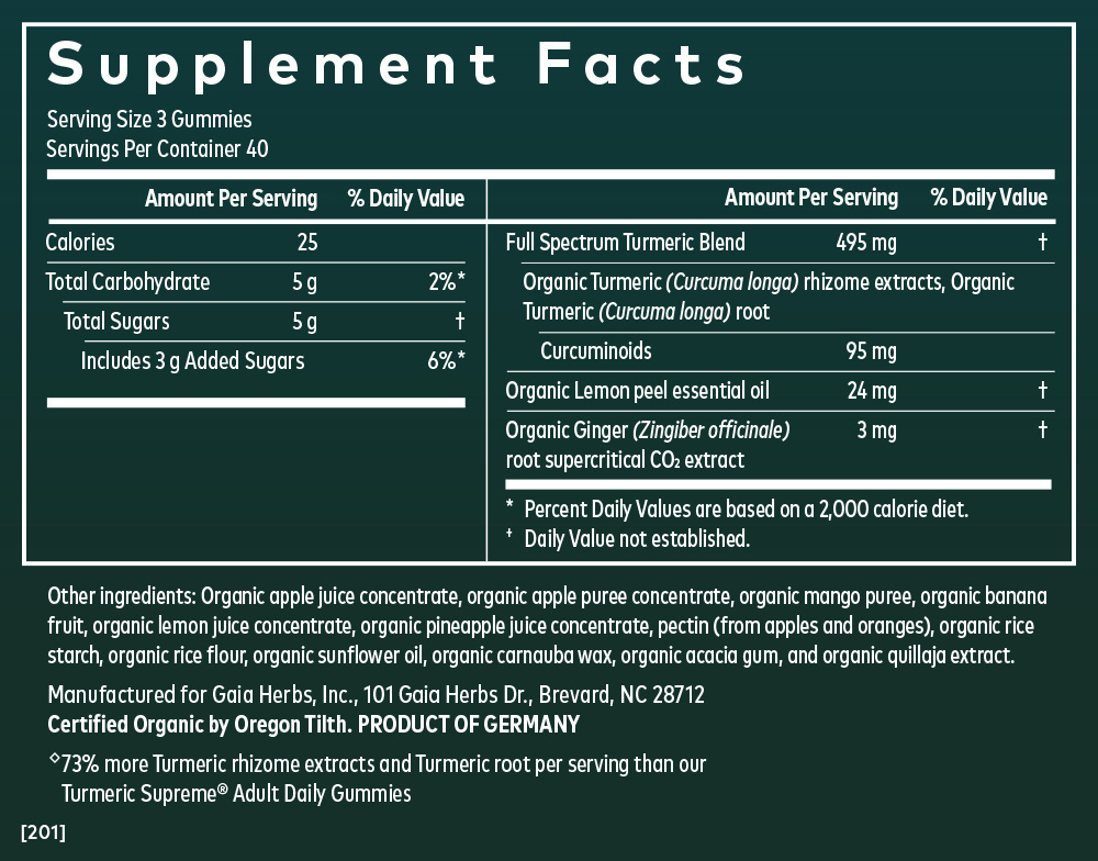 Product image for Turmeric Supreme Extra Strength Gummies.