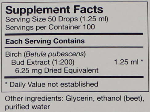 Product image for Betula pubescens Bud.