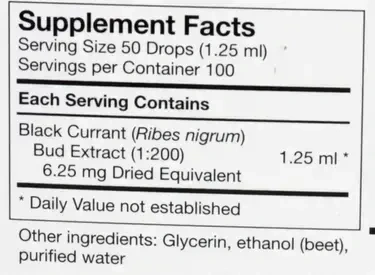 Product image for Ribes nigrum.