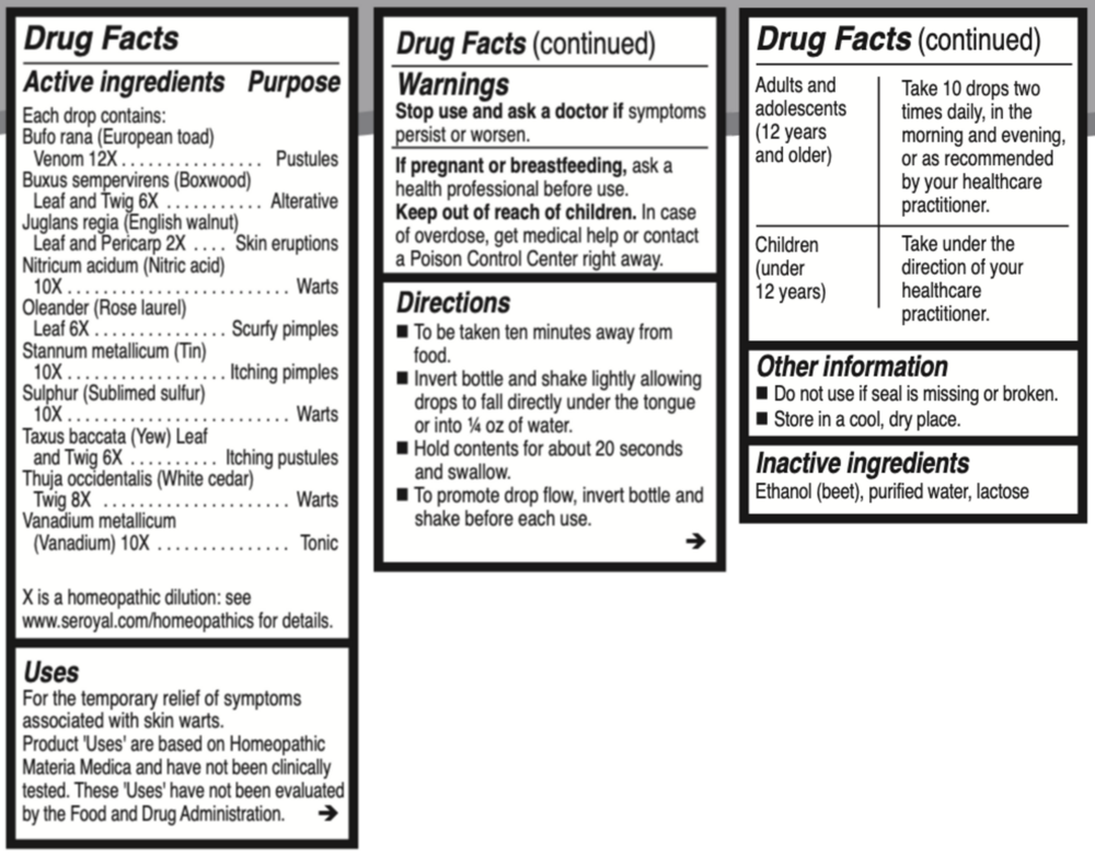 Product image for Anti-Wart Drops.