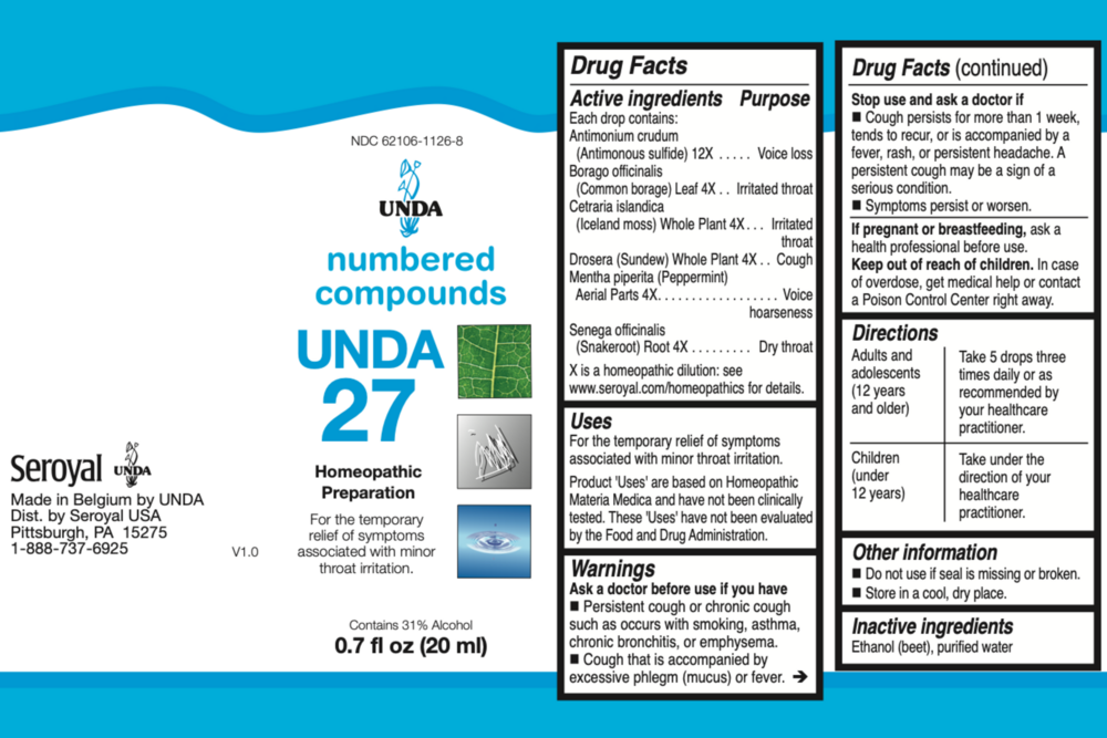Product image for Unda #27.