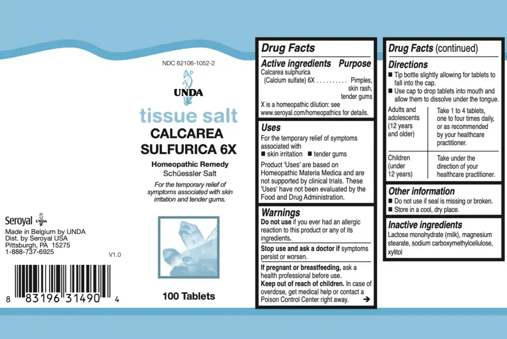 Product image for Calcarea sulfurica 6X (Salt).