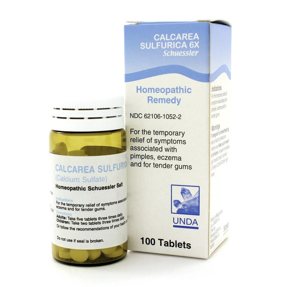 Product image for Calcarea sulfurica 6X (Salt).