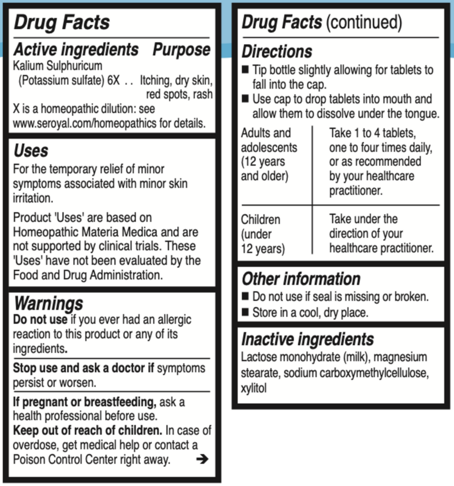 Product image for Kali sulfuricum 6X (Salt).